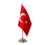 Tekli Türk Masa Bayrak Takımı